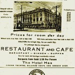 Ad for the Hotel Moderne