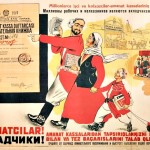 Soviet propaganda poster for collective farmers