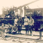 An armoured train