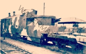 One of Chang's armoured trains