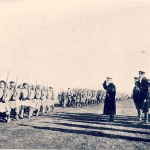 Kolchak reviewing the troops in 1919