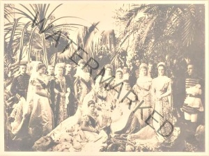 Kamerpages with the ladies they were assigned to