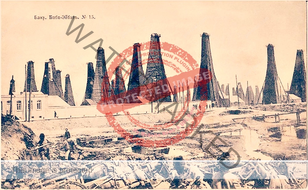 Oil wells in the Black City